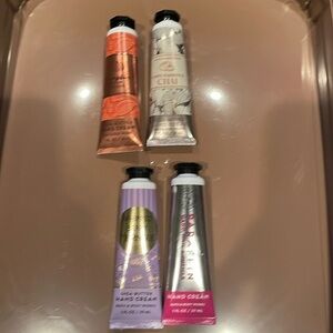 Lot of 4 bath and body works hand cream